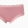 Set of women's panties slips (3 pcs), white/black/pink color, size l (44-46)