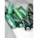 A set of household threads IDEAL 40/2, length 366 m, assorted color (green shades), 10 pcs in units