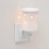 Nightlight "pattern" white 7.8x7.8x12 cm