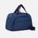 Road bag with lightning, external pocket, long belt, blue color