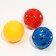 Game complex "Three balls" with a mount on 3 suction cups, 54 x 9.5 x 4 cm, pink
