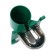 Pinocchio bowl for poultry, hinged, 2 l, metal, plastic, mix