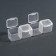 Organizer for decor, 7 blocks, 4 cells, 17.5 × 10.5 × 2.7 cm, the color is transparent