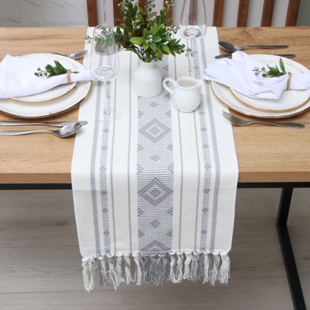 Ethel Pattern path, 32 x 170 cm, 50% cotton 50% linen-2