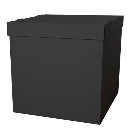 Box 60x60x60 cm, black with a lid, 1pc.-2
