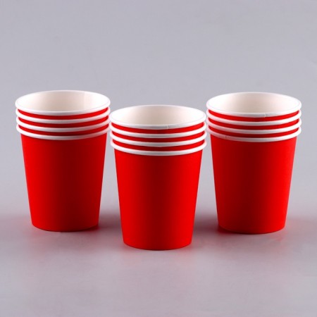 Set of paper dishes disposable beer-pong ”, 12 glasses, 2 balls-4