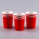 Set of paper dishes disposable beer-pong ”, 12 glasses, 2 balls