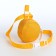 Board children's belt on the zipper "chosen", yellow color