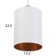 Causis "Oasis" 1x60W E27 white, gold 15x15x30 (100) cm