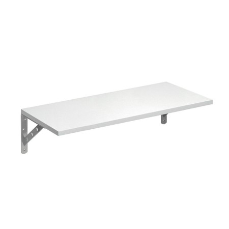 Shelf with bracket, 600x300, white