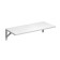 Shelf with bracket, 600x300, white