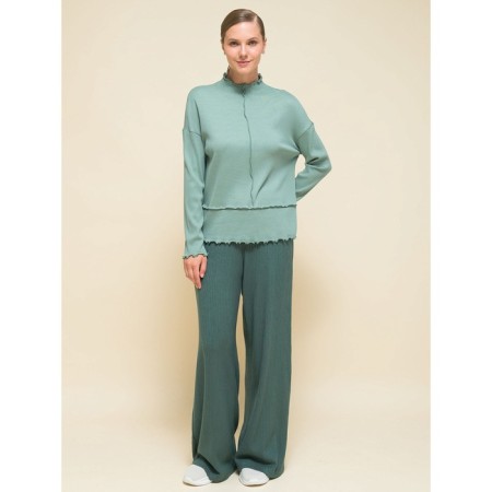 Female jumper, size 46, green color-6