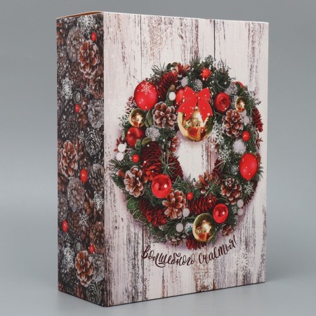 Folding box of "Magic Happiness", 22 x 30 x 10, New Year-1