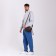 Male bag over the shoulder, artificial leather, brown color