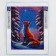 Diamond mosaic for the New Year with full filling on the Kill "Fox", 30 x 40 cm, New Year's set for creativity