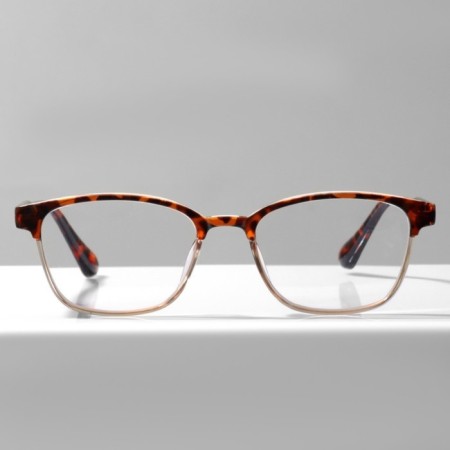 Glasses GA0465 (color: C1 black, orange; diopter: +1.5; tint: no)-2