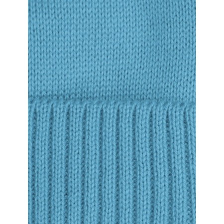 A cap on ties with ears children's Amarobaby Pure Love Bear, with a lining, size 46-48 cm, blue color-4