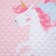 Baby Broadcast and pillowcase Ethel 1.5 joint venture "Pink Unicorn", 145x210 cm, 40x60 cm, microfiber