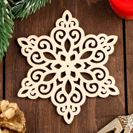 Set of coffee cups "Snowflake", 2pcs, 95mm-1