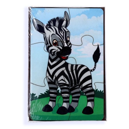 Set of puzzles "Forest Beasts", 3 puzzles, 6 parts-3