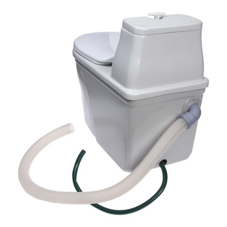 Torpyannaya dry closet, 40 liters, with a bucket, peat, ventilation and drainage, "compact elite d"-3