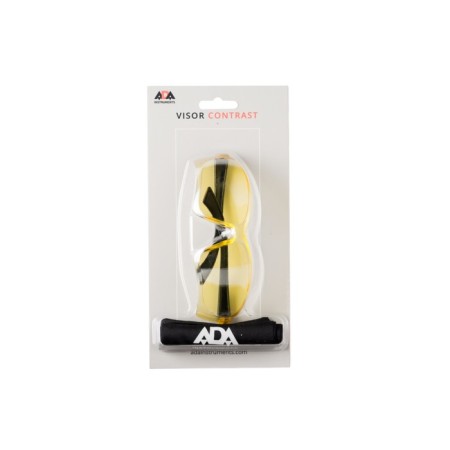 Glasses Protective Yellow ADA VISOR CONTRAST A00504, polycarbonate, UV protection 100%, cover-1