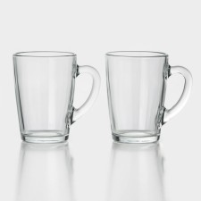 Glass mug 