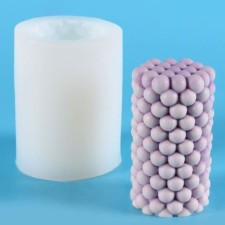 Mold silicone for a candle 