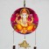 Wind Music Metal "Ganesha" 4 bells 52x12.5x2.7 cm