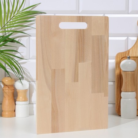 Board wooden "rectangle" 34x23x0.8 cm birch