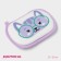 Baby washcloth for swimming up the Kitten, 12 × 8 cm, purple