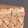 Supplies woven, 2 pcs, with natural decor, 34.5 x 25 x 16 - 29 x 20 x 13.5 cm