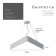 LED LED GEOMETRIA DELTA 30W 4000K 2900lm IP40 60x60x8 White