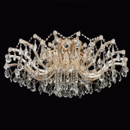 Louise chandelier 10x60W E14 gold-2