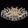 Louise chandelier 10x60W E14 gold