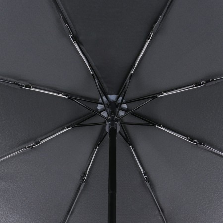 Automatic "Strong" umbrella, 3 additions, 8 spokes, r = 48 cm, black color-6