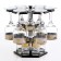 Mini-bar 18 objects Carousel Scandinavia, dark 240/55/50 ml