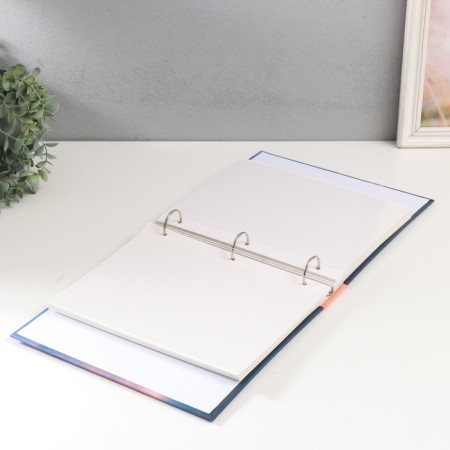 Photo album on 50 magnetic sheets 23x28 cm, on the rings "Flash"-2