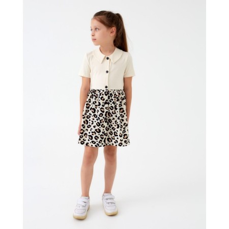 Baby dress on KAFTAN "Trendy" buttons R.30 (98-104)-6