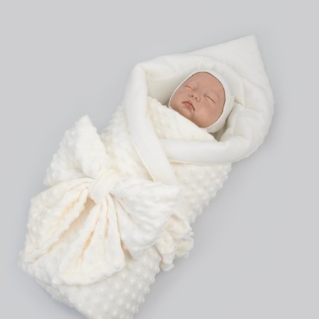 Kinderlitto discharge kit “New First Wardrobe”, 4 items, height 50-56 cm, dairy color-1