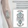 Tattoo on the body color "Your amulet - totem wolf" 10.5x6 cm