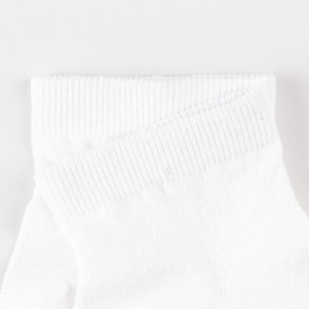 Women's socks, white color, size 23-25-2
