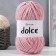 Yarn "Dolce" 100% micropoliester 120m/100g (769 rose)