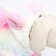 Bunny jacket with a hood, size XS (DS 20, Osh 12.5 cm, og 30cm), pastel