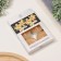A set of tea candles flavored "French vanilla" in a gift box, 6 pcs