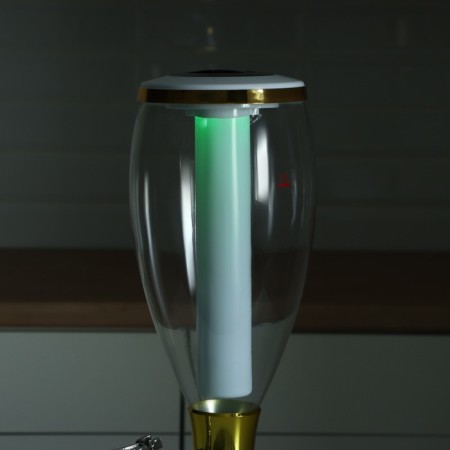 Beer Gold Tower, backlighting, 3 l, gold color-10