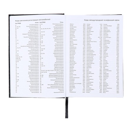 Dated diary 2024, A5, 176 sheets, Attomex.arkona, Bumvinyl cover, Lasse, Block 70 g/m2, black-9