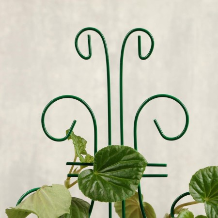 Shpalera, 44 × 18 × 0.3 cm, metal, green, "butterfly"-6