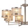 Bonbon chandelier, 8x40W E14, color gold
