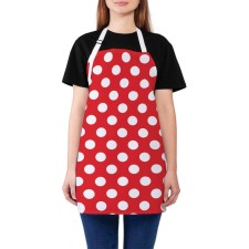 Apron of a kitchen with a photo print 